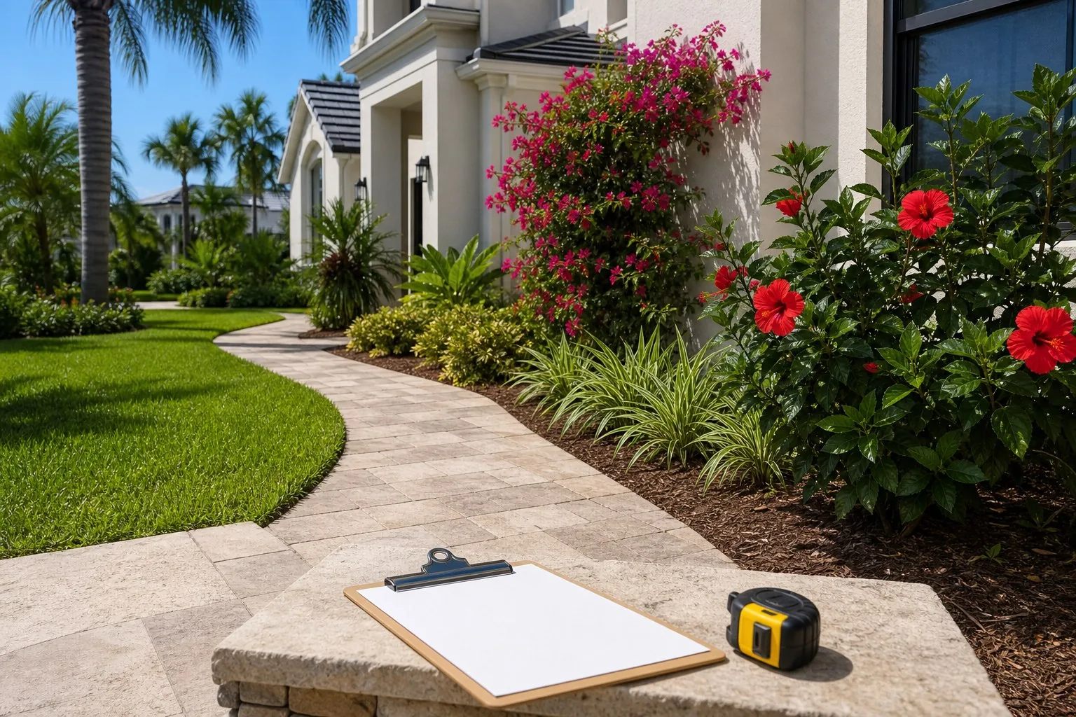 Commercial landscape consultation in Sarasota