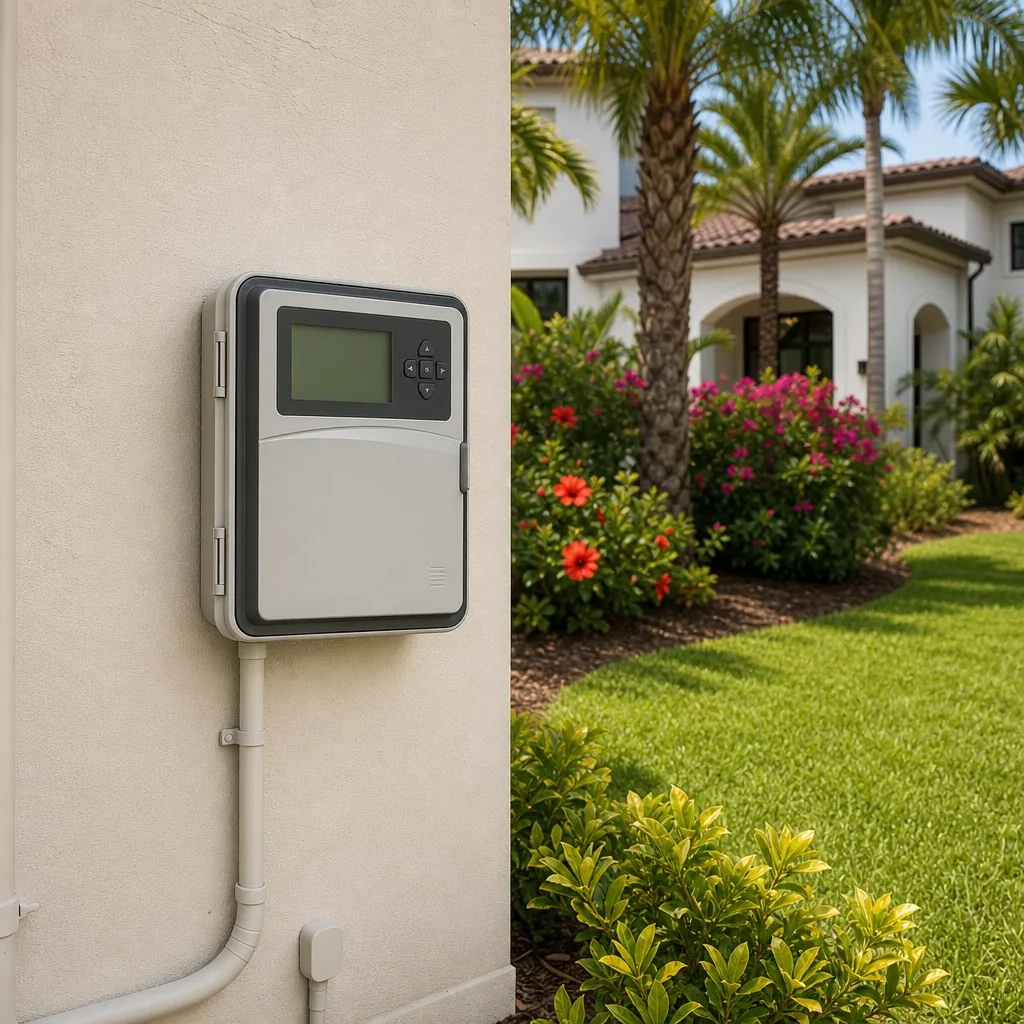 Irrigation controller for a Sarasota landscape